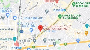 ミヤザキジム　渋谷　地図